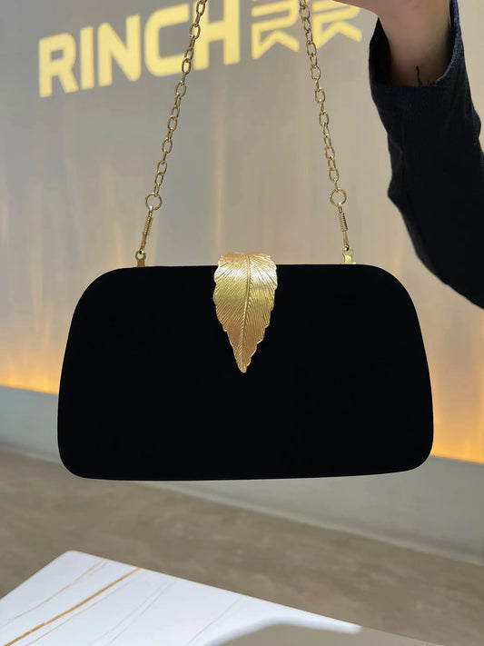 Touch Of Gold Evening Clutch